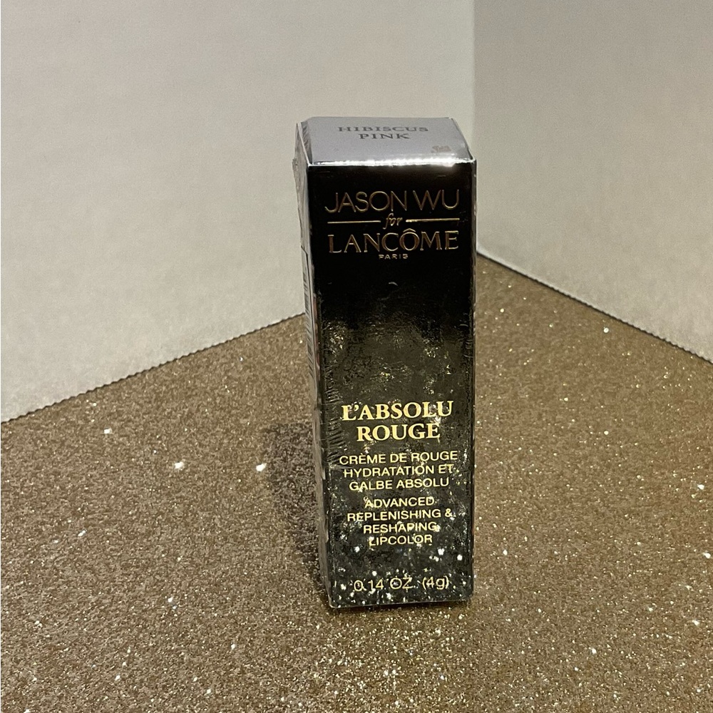 LANCOME L’ABSOLU ROUGE LIPSTICK -HIBISCUS PINK- RARE - Picture 2 of 7